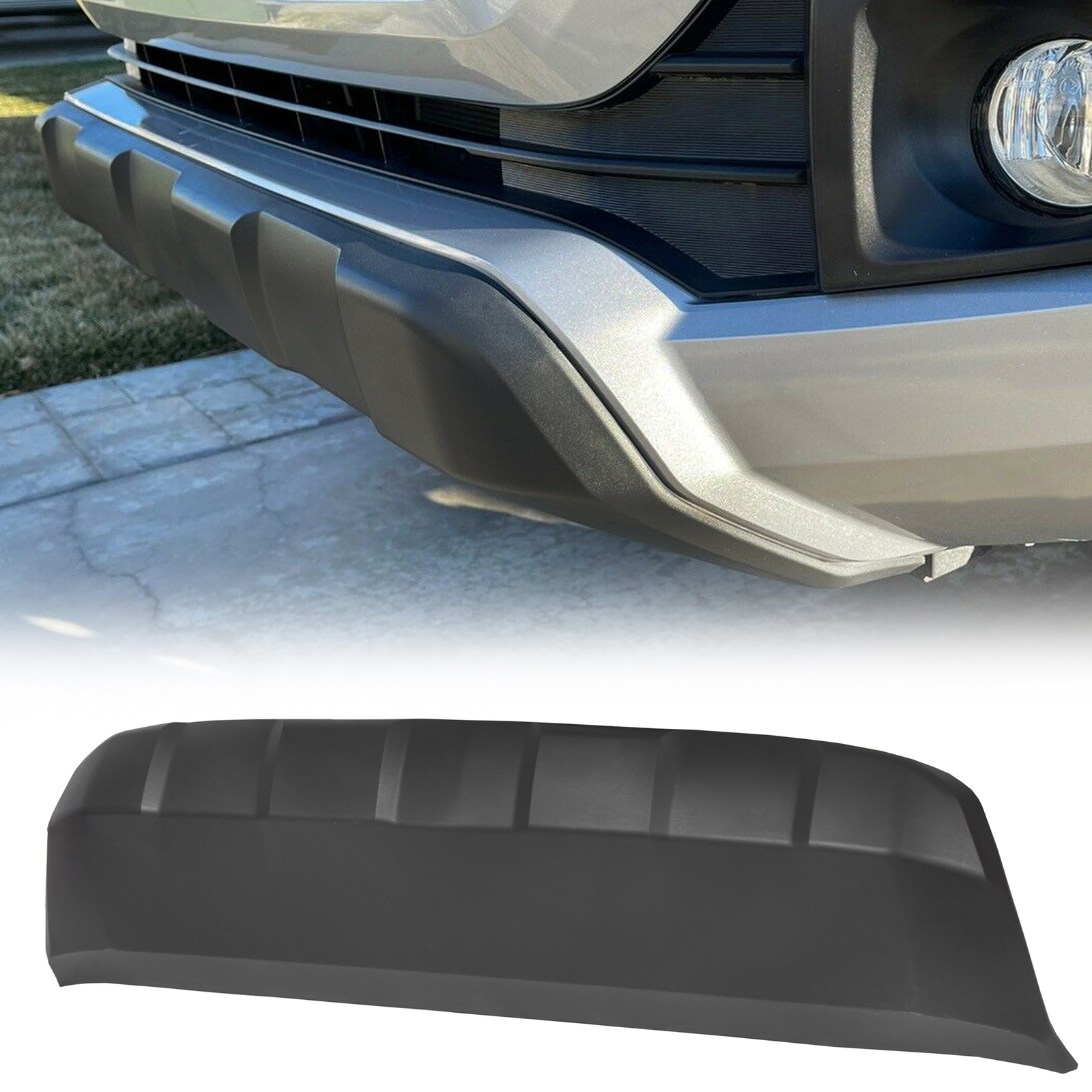 For Toyota Tacoma 2016-2022 Black Front Bumper Lower Valance Panel Skid Plate