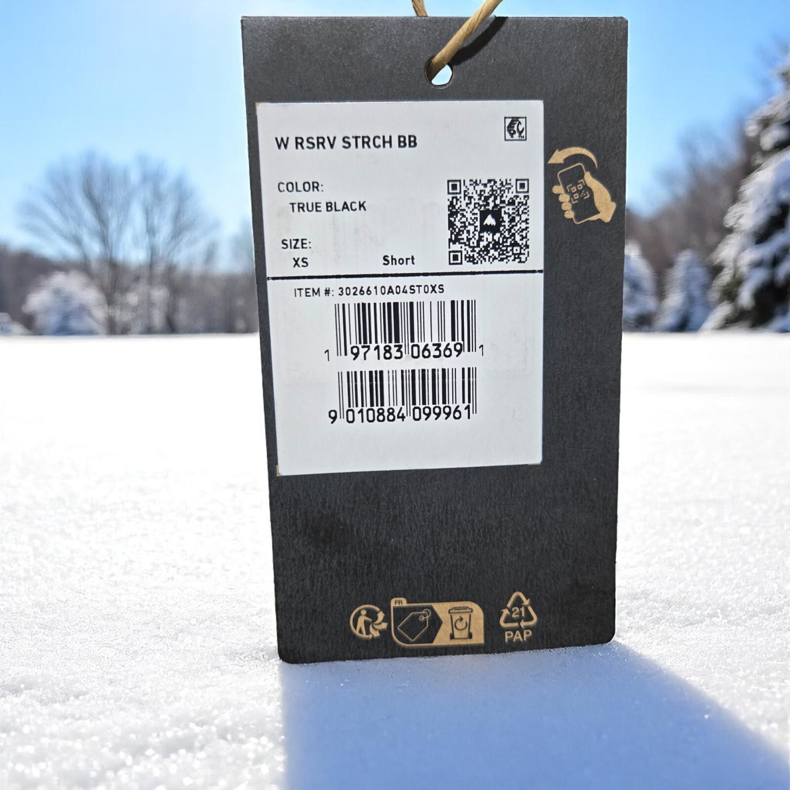 2026 Burton Women's Snow Pants Reserve Stretch Bib Pants Snowboard Pants 302661