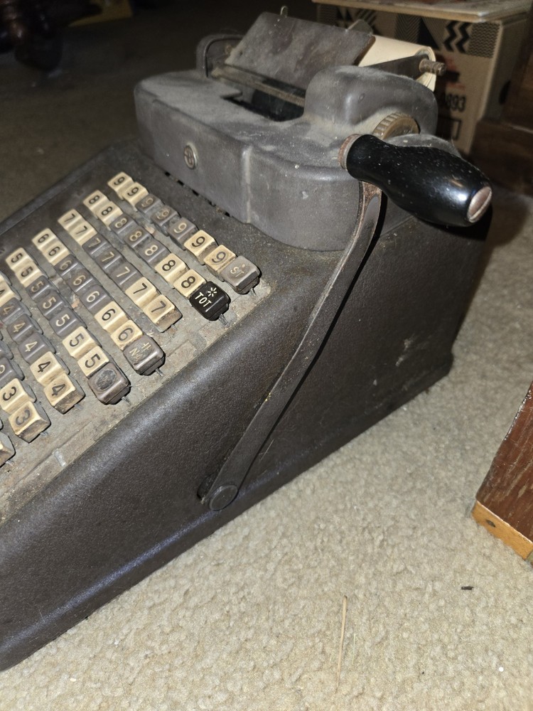 burroughs adding machine vintage