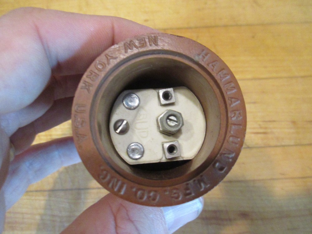 Hammarlund 1.5" plug-in coil shortwave