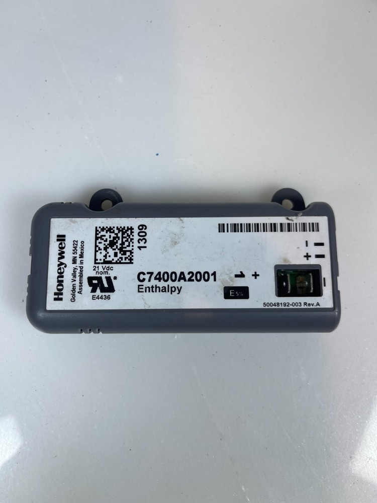 Honeywell C7400A2001 Enthalpy Sensor 21VDC HVAC Economizer Control