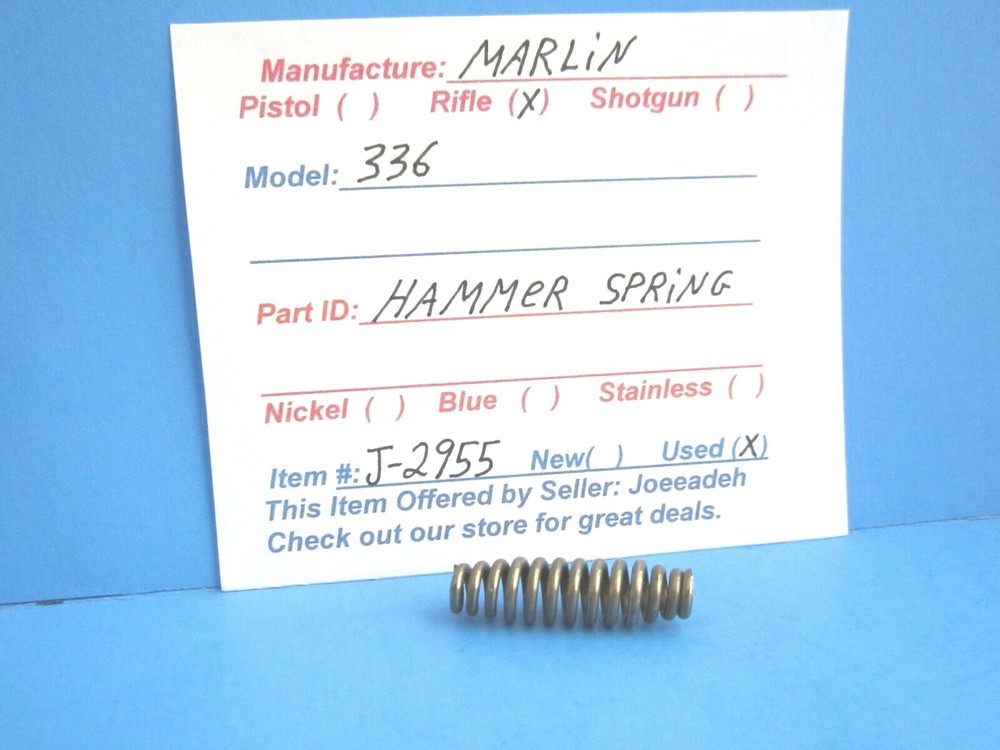 MARLIN 336 - 1894  (HAMMER SPRING)  (J-2955)
