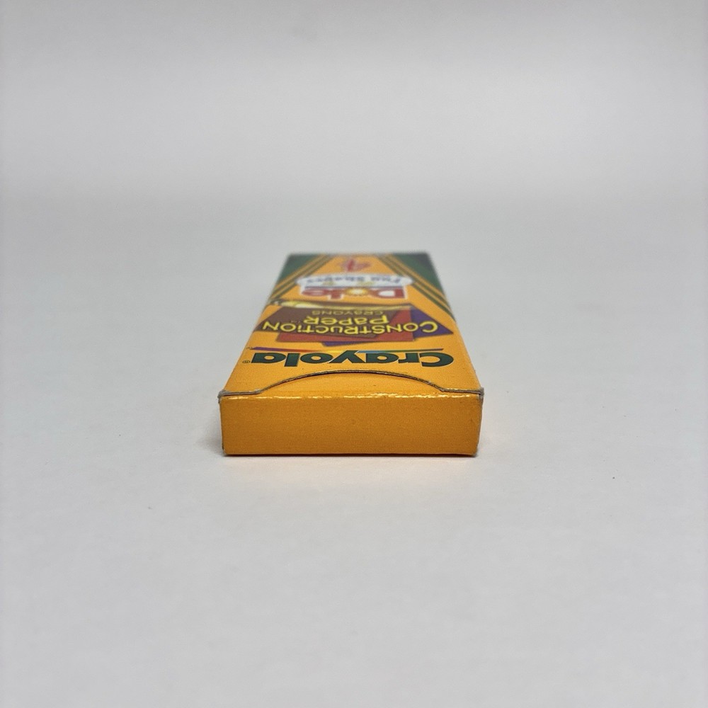 VINTAGE 2000 Crayola Construction Paper Crayons 4ct Sample Pack | Binney & Smith