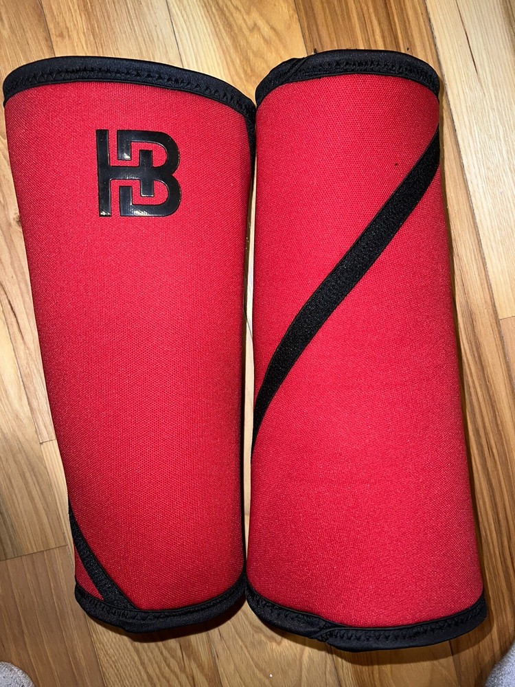 Hardbody Knee Sleeves Red - Small
