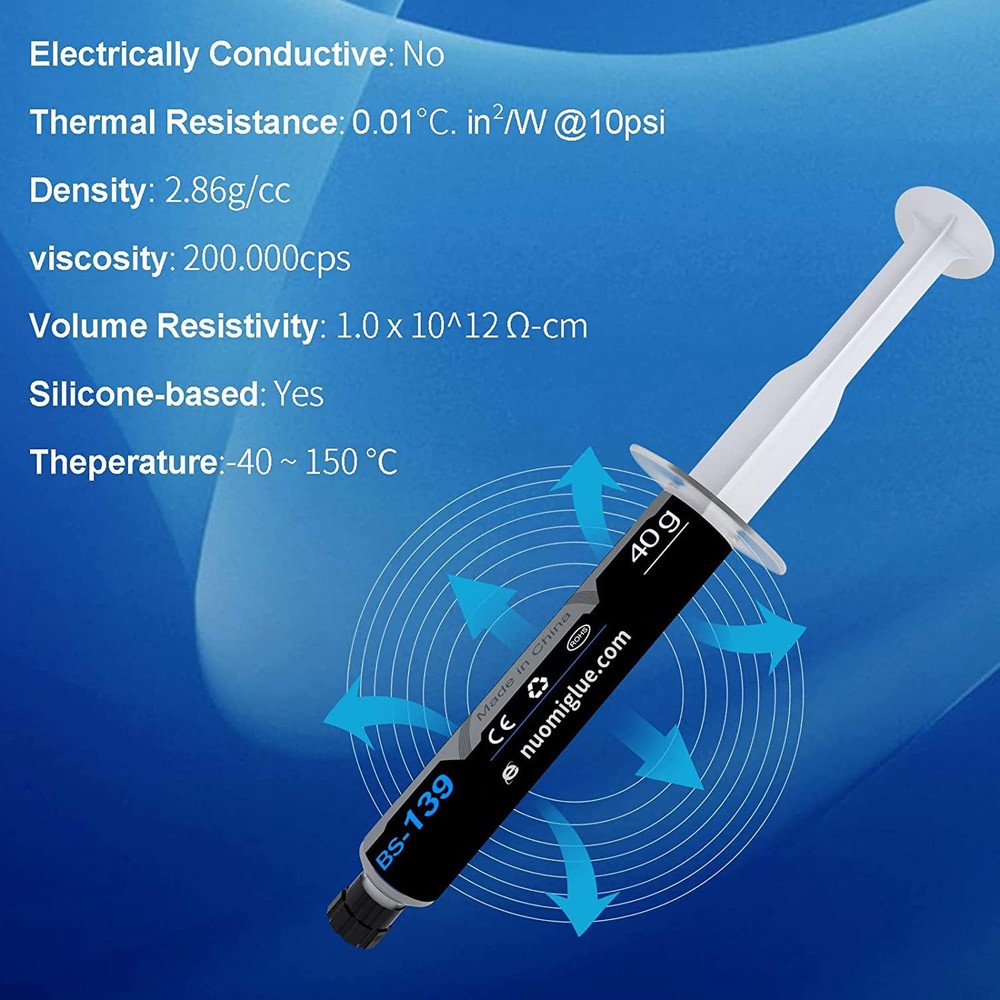 Thermal Paste, 80g with 6 Toolkit
