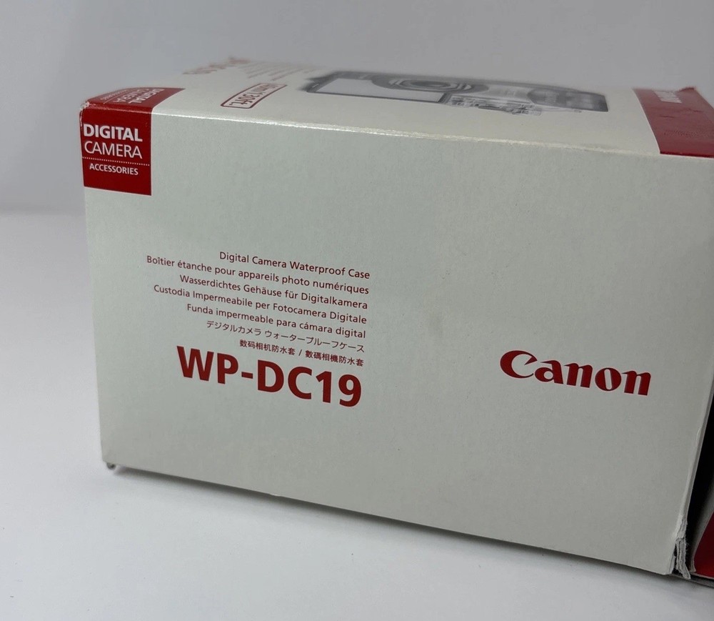 Canon WP-DC19 Digital Camera Waterproof Case For Powershot SD950IS - dated 2007