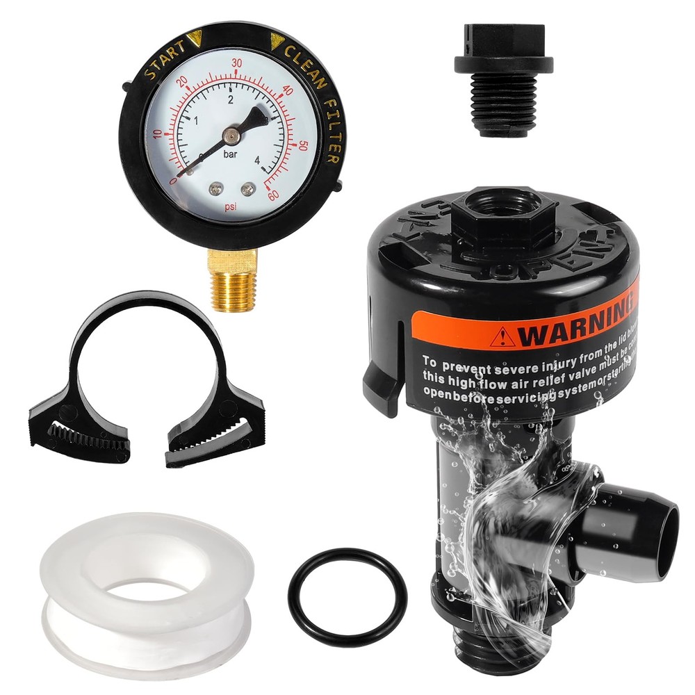 Air Relief Valve set fits for Pool Filter replacement assembly New