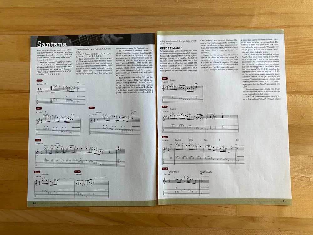 2009 Print Article Pics Carlos Santana Lines