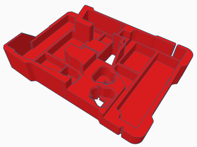 Insert For M12 Drill & Impact Gen 3 Milwaukee Packout 48-22-8435 Hidden AirTag