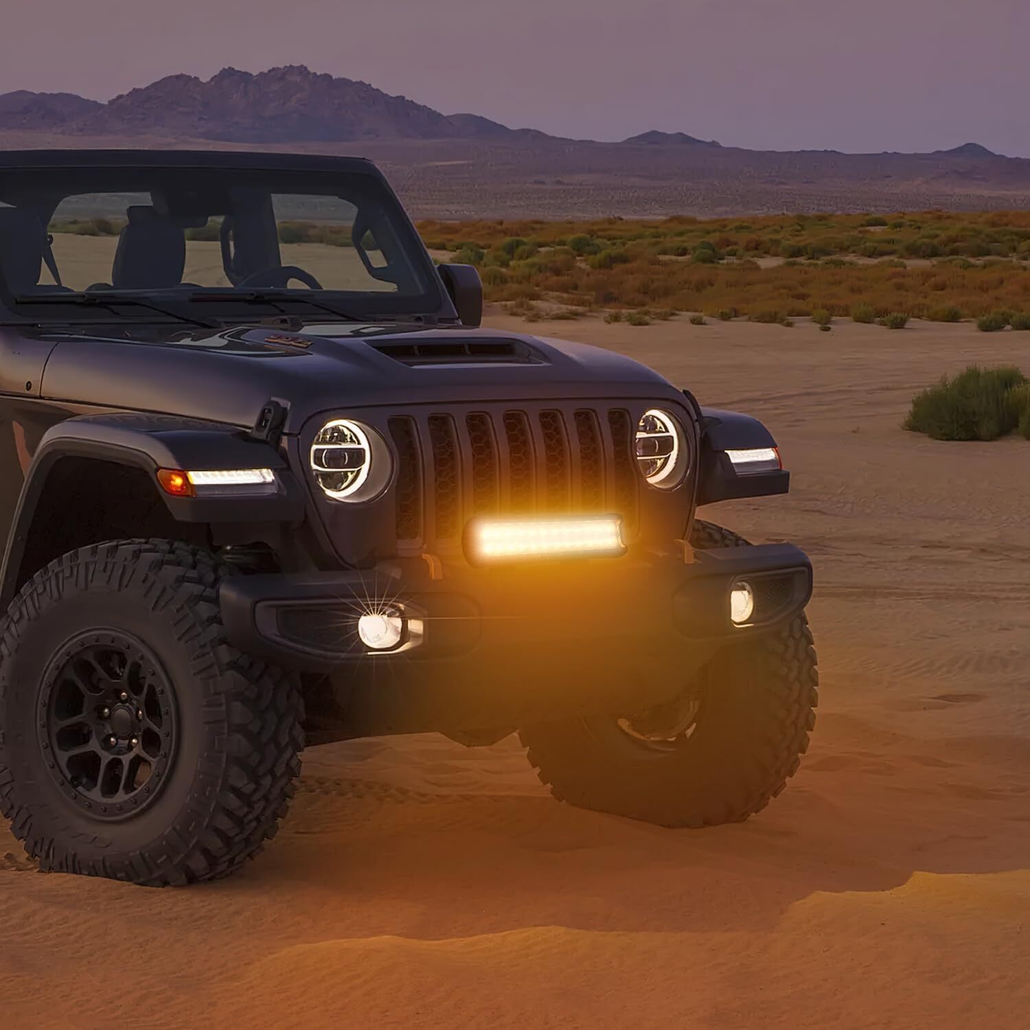 Nilight LED Light Bar 12 Inch 72W Spot Flood Combo Beam Off Road Light