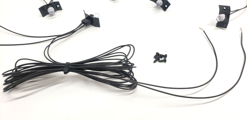 Replacement Wiring Harness Lund Lighted Sun Moon Cab Visor W/ Clear LED Bulbs
