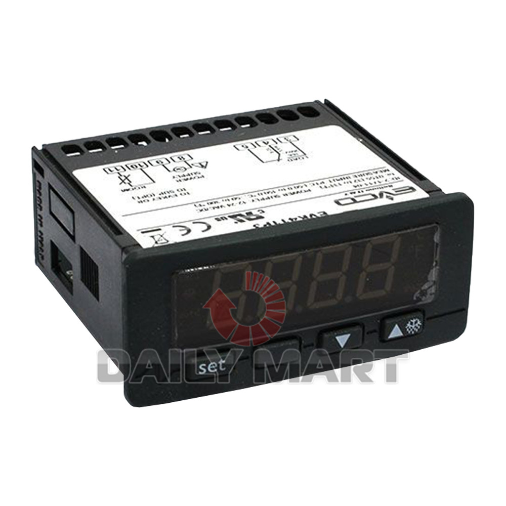 New In Box EVCO EVK411P3 Temperature Controller 250V 10A