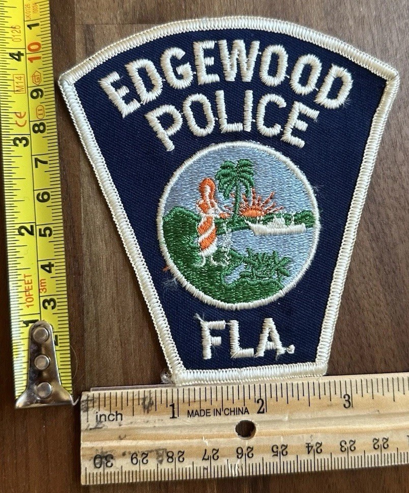 Edgewood Police (Florida) 1st Issue Shoulder Patch