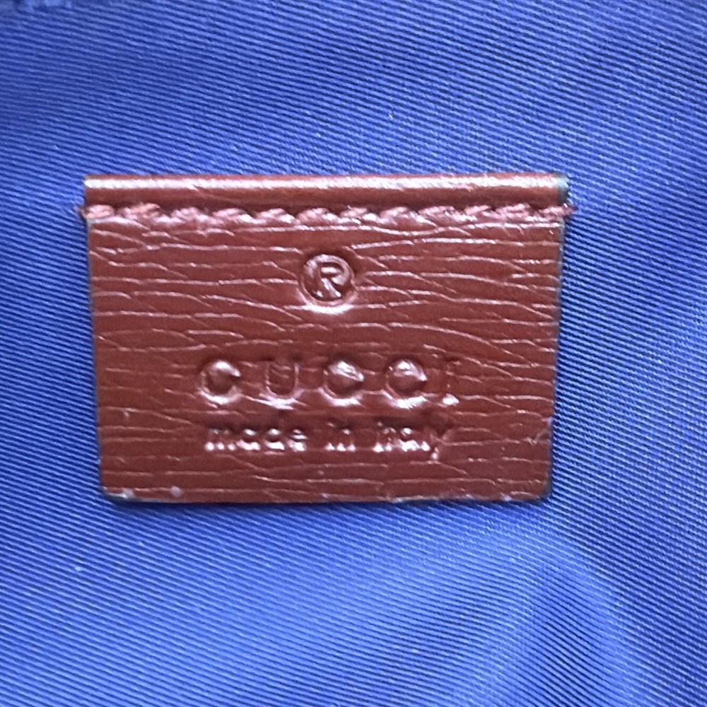 GUCCI Geometric Logo Pencil Case