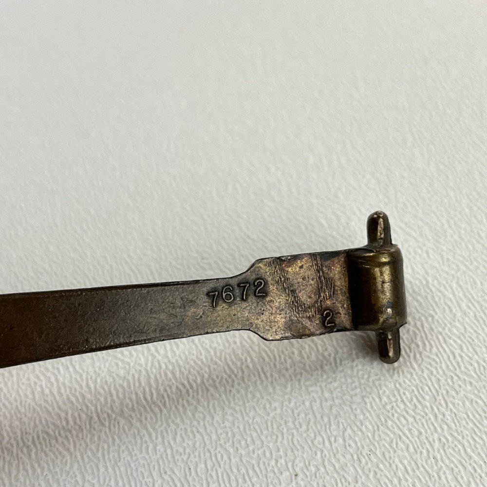 Solid Brass Replacement Door Knocker Strike Bar MidCentury 4.5" Door Hardware
