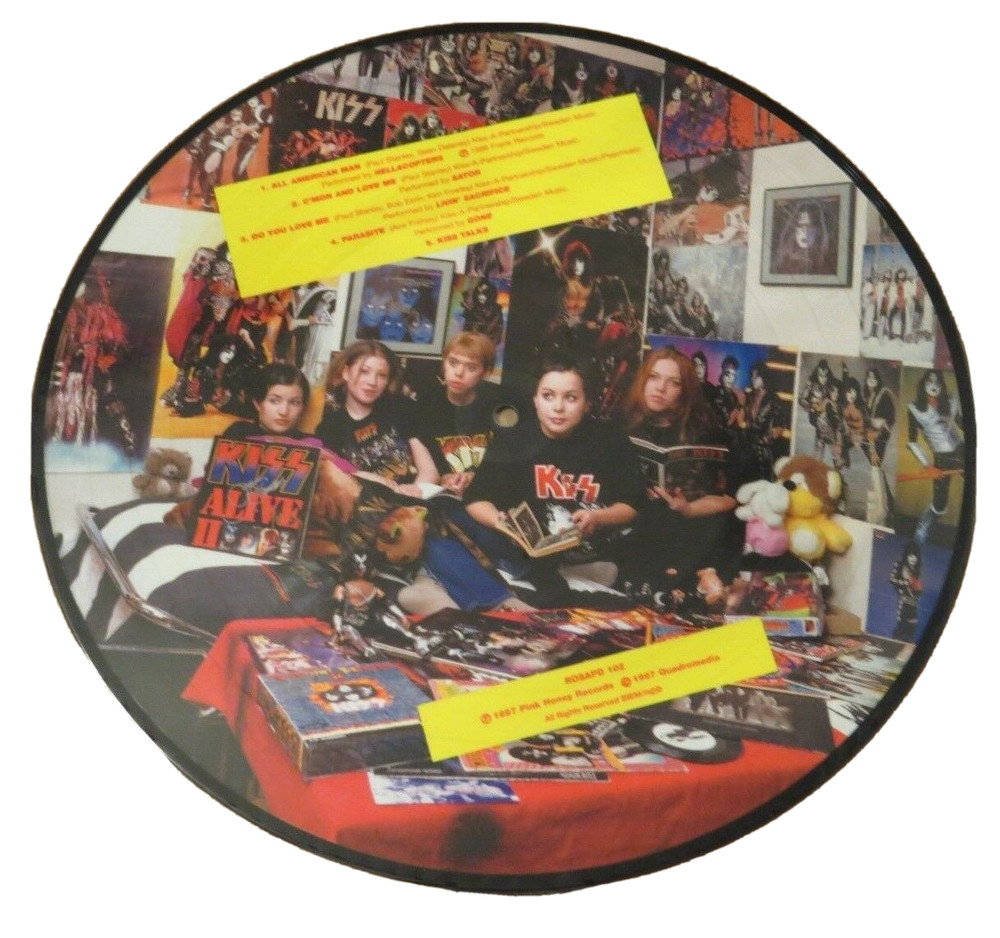 KISS COVERED IN SCANDINAVIA PICTURE DISC LP