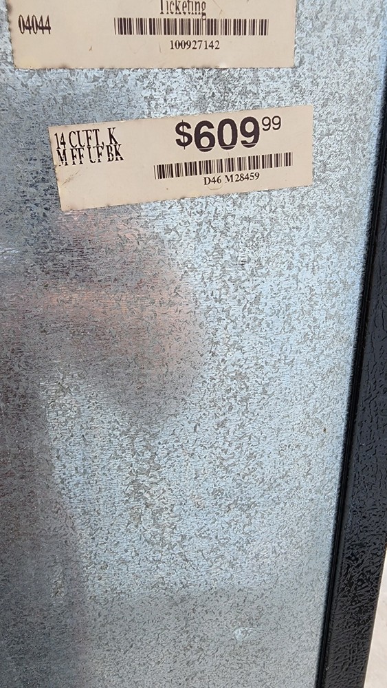 14 Cubic Ft upright freezer