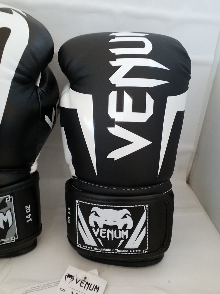 Venum Elite Hook and Loop Training Boxing Gloves