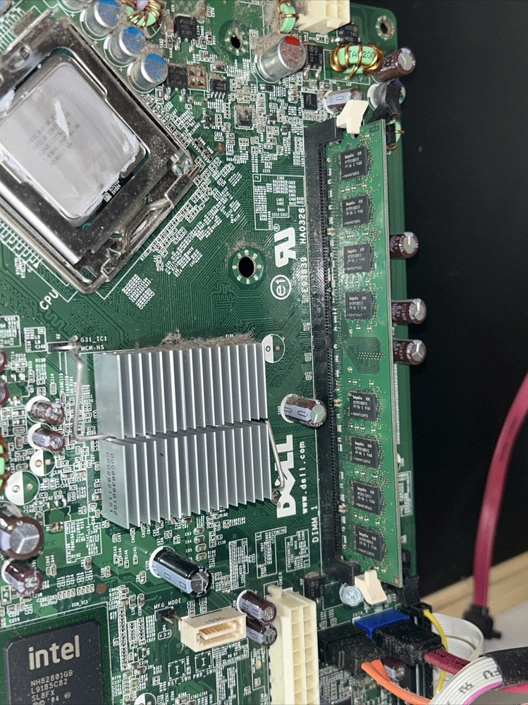 Dell Optiplex 360 Desktop Motherboard Core 2 Duo E7300 4GB RAM