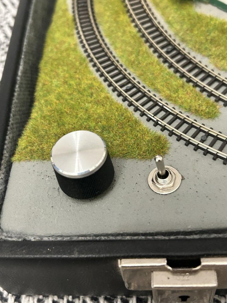 Vintage NOCH Model Railway Briefcase Layout – German Portable Train Layout.