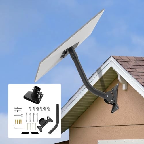 Starlink Gen3 Mounting Kit, Adjustable Starlink Bracket Set Elbow Pipe,
