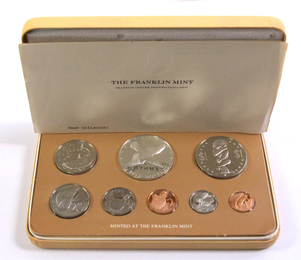 1976 Cook Islands Proof Set Franklin Mint