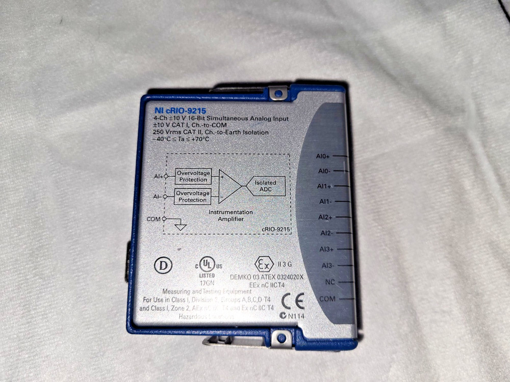 National Instruments NI cRIO 9215 Analog Input Module