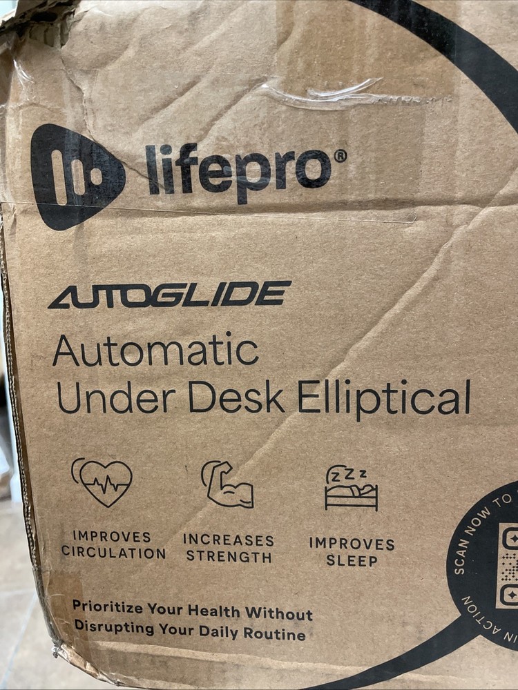 Lifepro Auto Glide Automatic Under Desk Elliptical - Blue