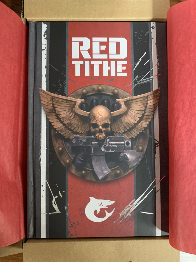 Carcharodons: Red Tithe Black Library Ltd Ed Boxed Book #1021 Warhammer