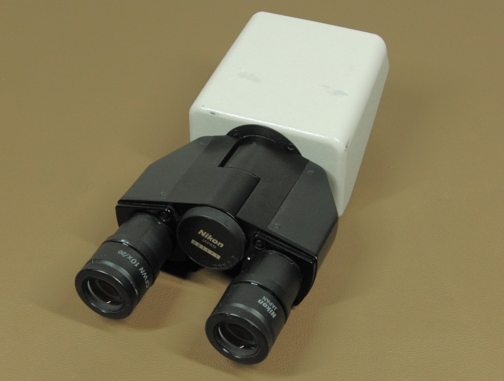 Nikon Labophot-2 Microscope Binocular Head with Eyepieces