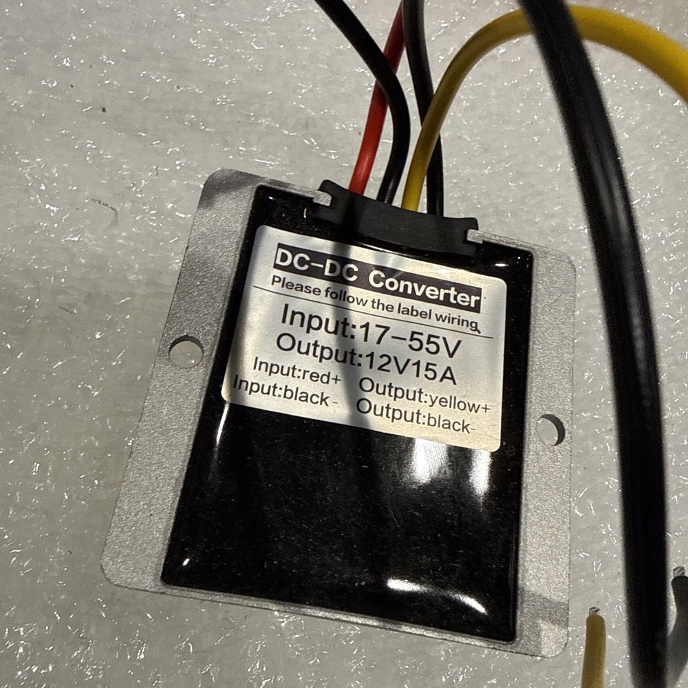 18V to 12V Step Down Converter Compatible with Ryobi 18V Battery Adapter Volt...