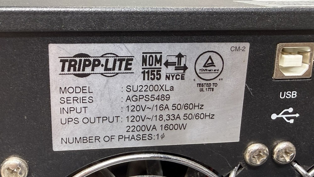 Tripp-Lite UPS SU2200XLa Controller module UPS Working Pull from a Home System🔥