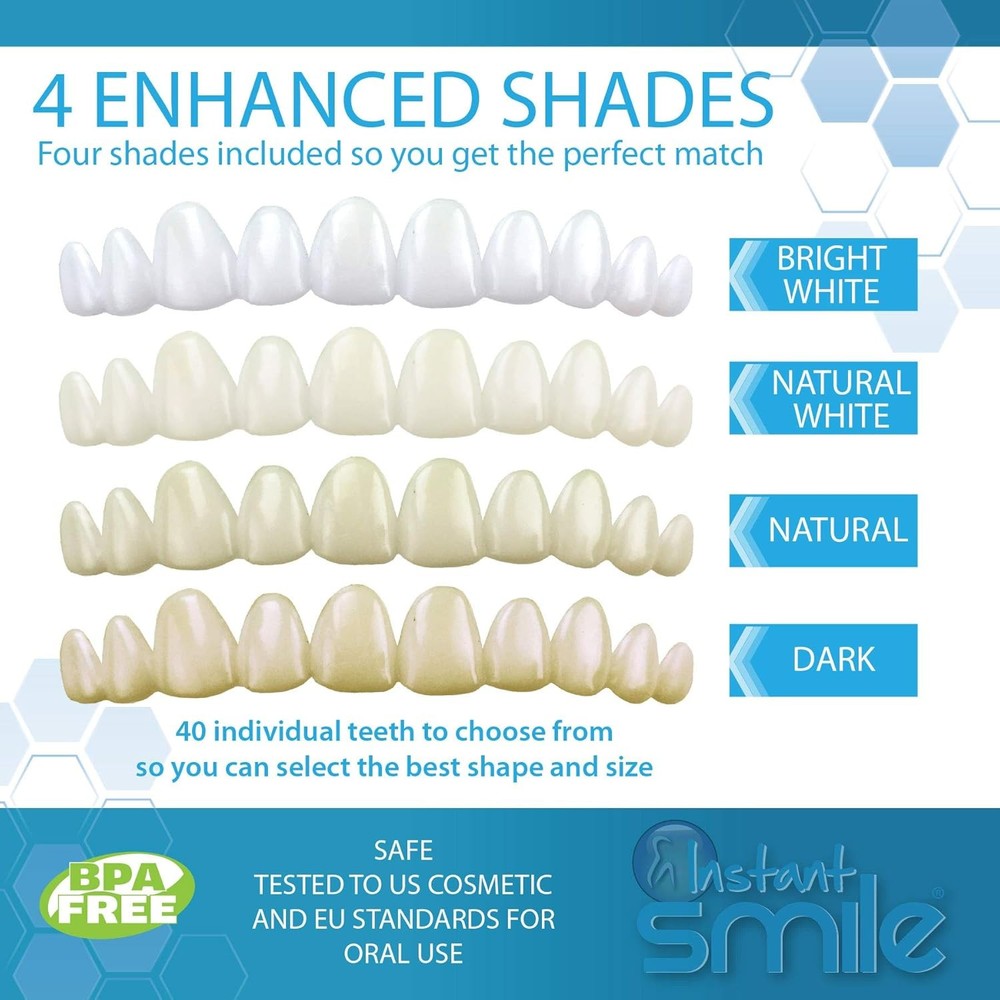 Complete Your Smile Tooth Replacement Kit DELUXE PACK - Includes Patented...