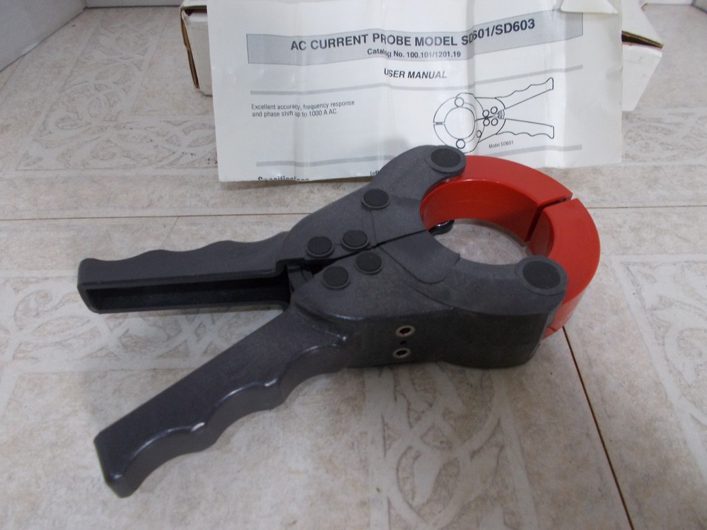 AEMC Instruments AC Current Probe SD601 with Instructions (J-1)