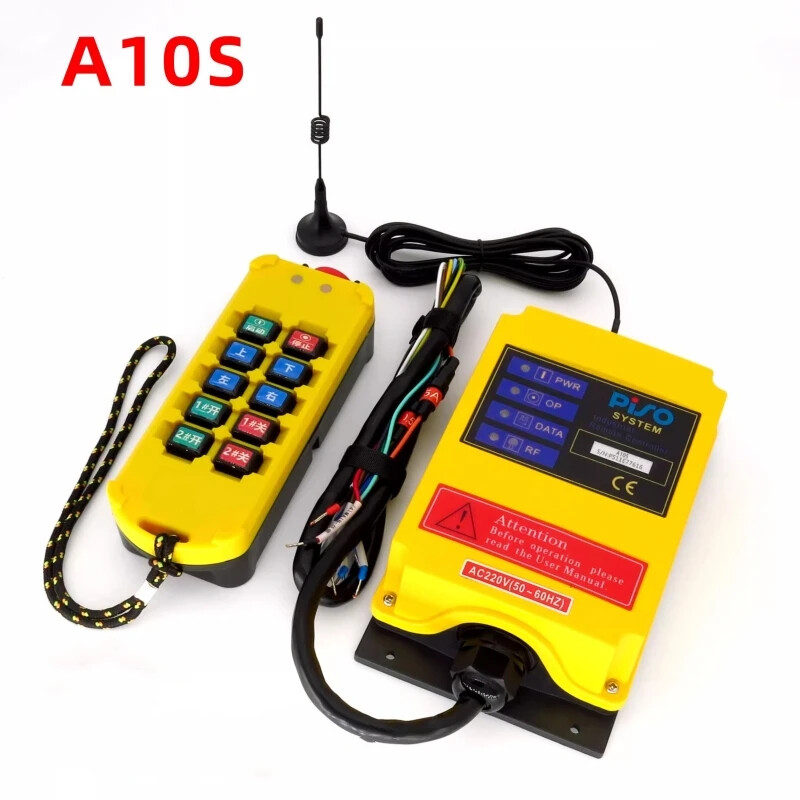 A10S 10 Keys Equipment Remote Control Industrial Wireless Remote Control