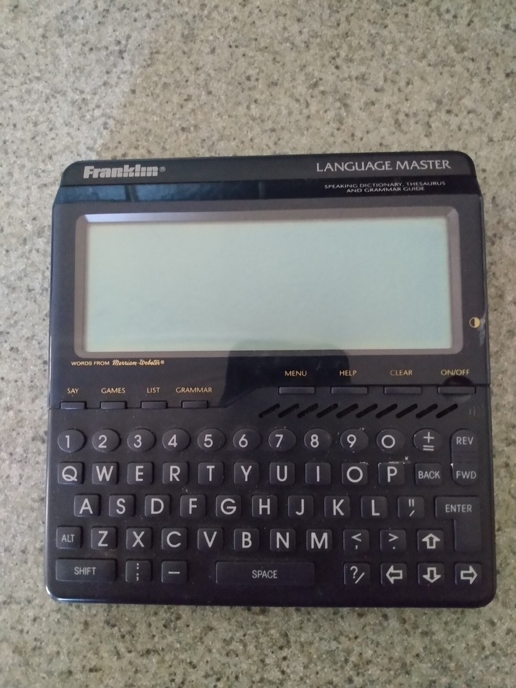 Franklin Language Master Lm-6000