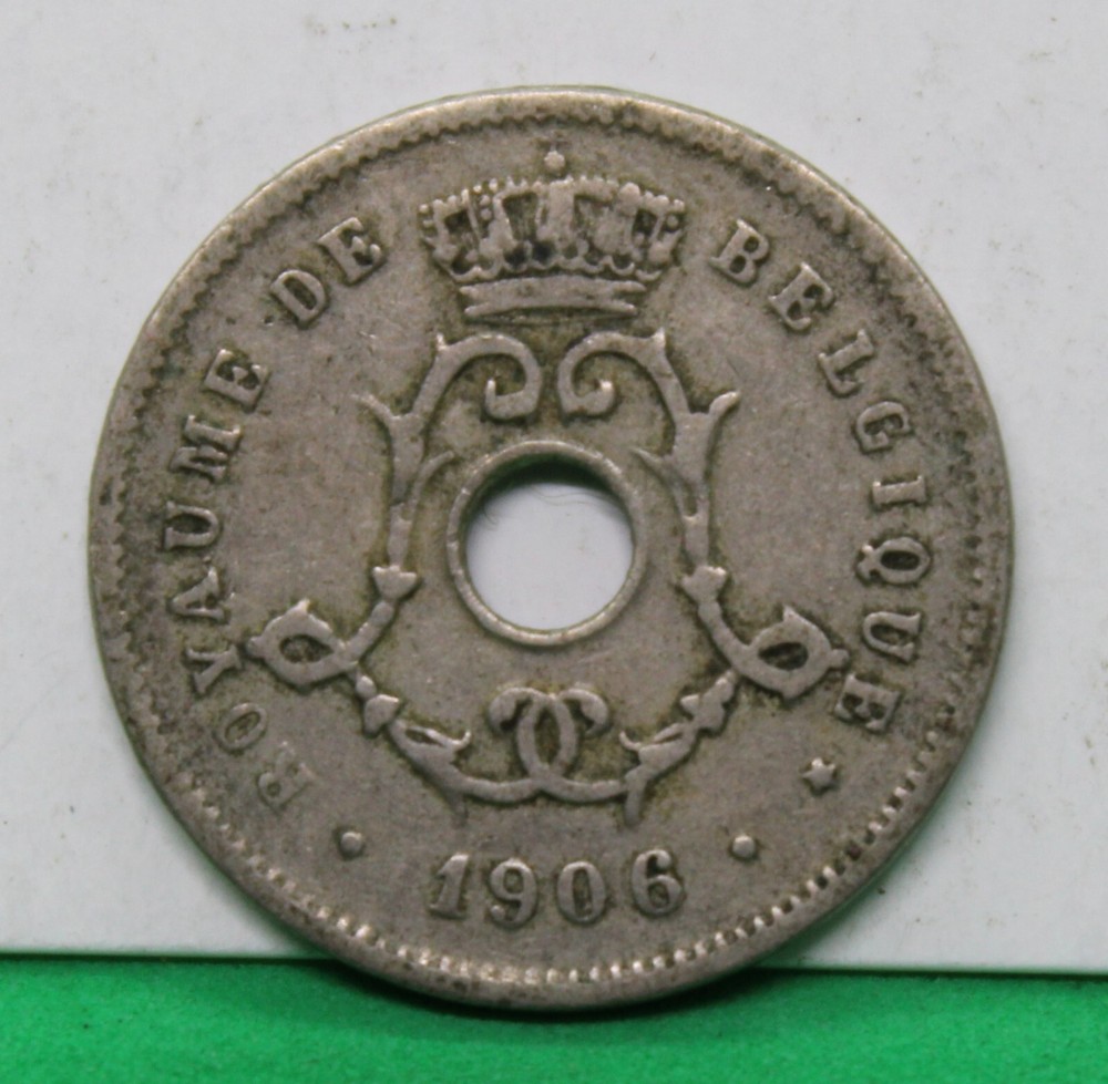 1906 Belgium 5 Centimes