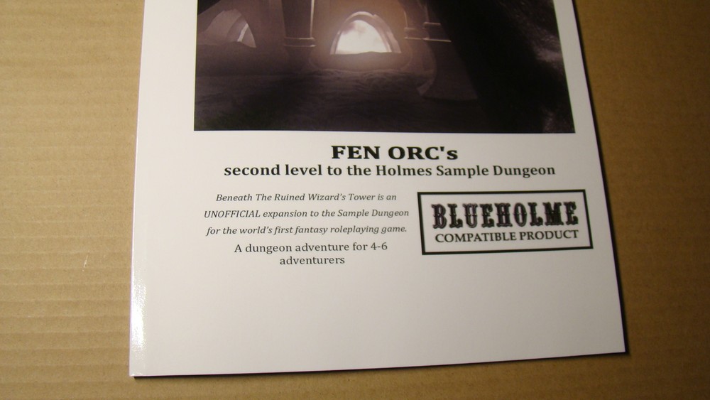 MODULE - BENEATH THE RUINED WIZARDS TOWER *NM/MT 9.8* HOLMES DUNGEONS SEQUEL