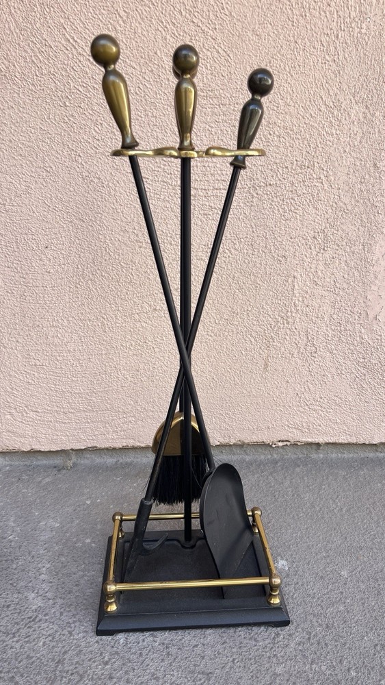 Pilgrim Matte Black Brass Ball Tool Set