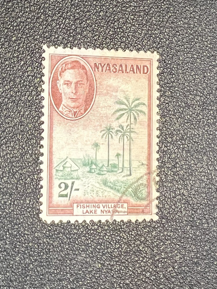 Nyasaland stamp 77  used