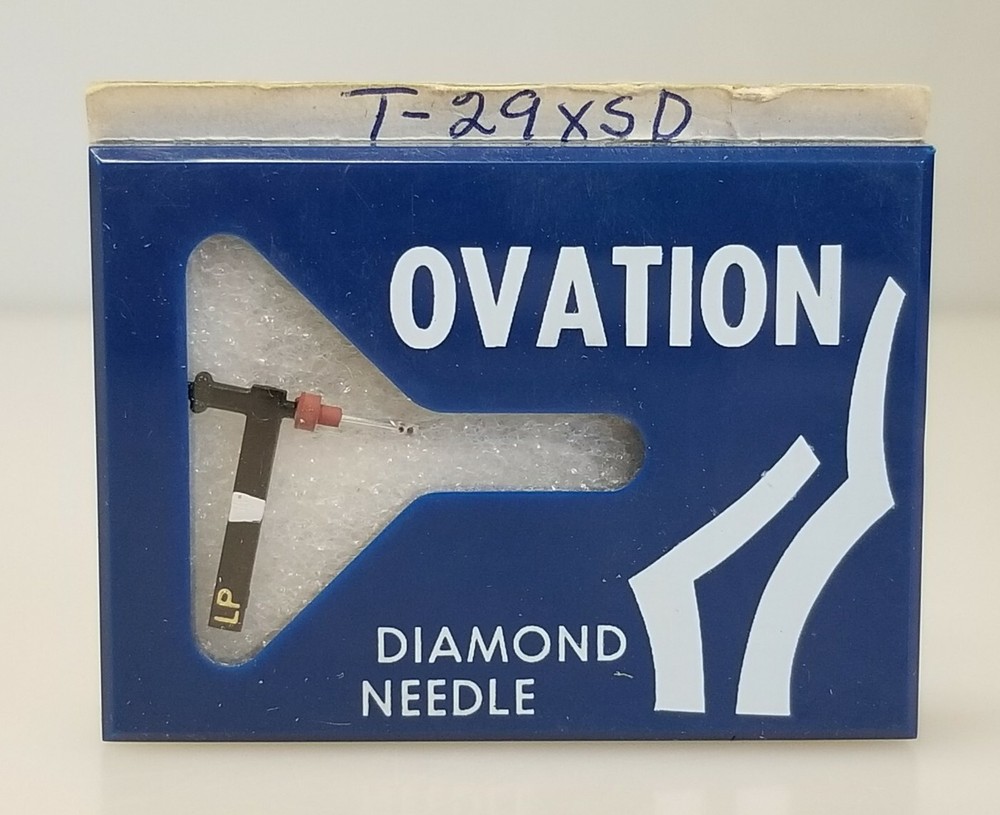 OVATION Diamond Phonograph Needle, T-29XSD, New