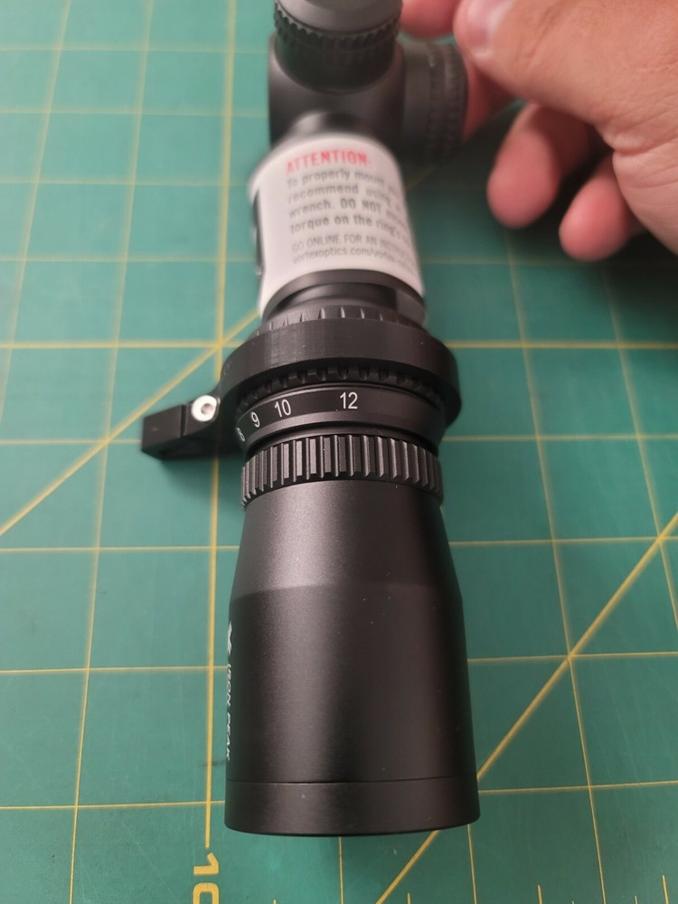 Custom Scope Throw Lever