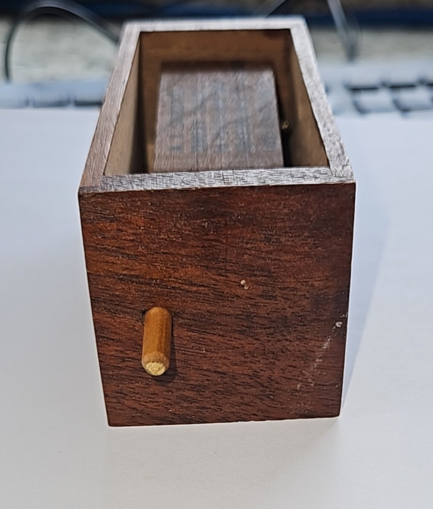 Vintage A.J. Cassete Push Button Box Turkey Call