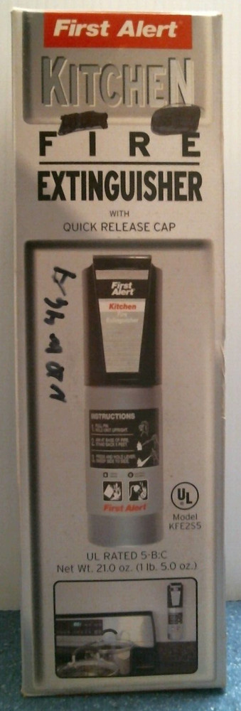 First Alert Kitchen Fire Extinguisher  [GRAY]  (KFE2S5)  FS