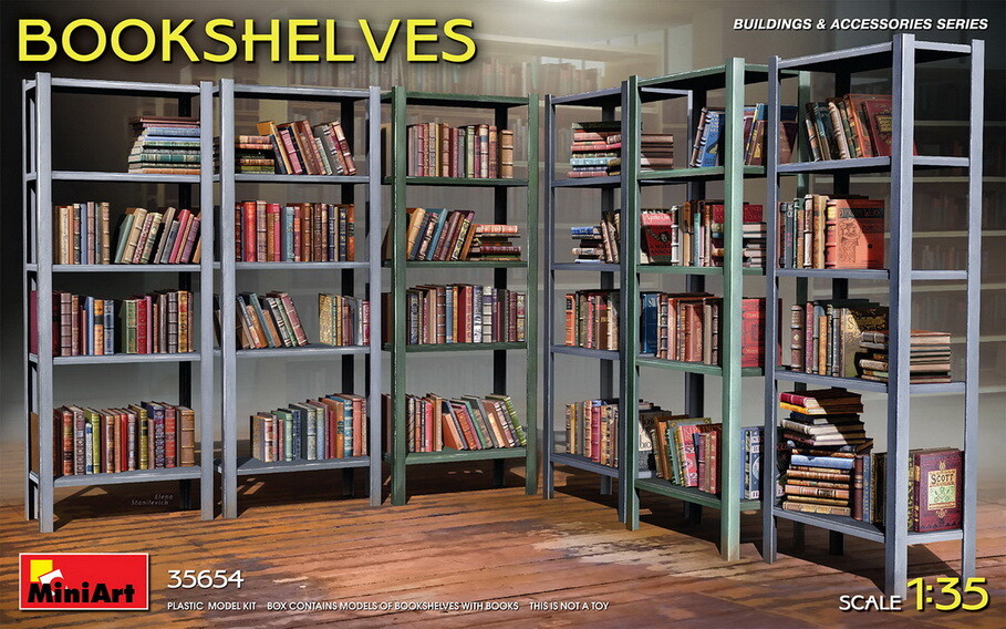 MiniArt 1/35 Bookshelves