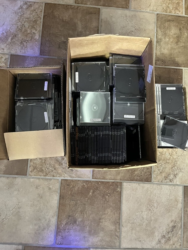 🔥🔥🔥 STANDARD CD Case Lot 100x USED **READ DESC**