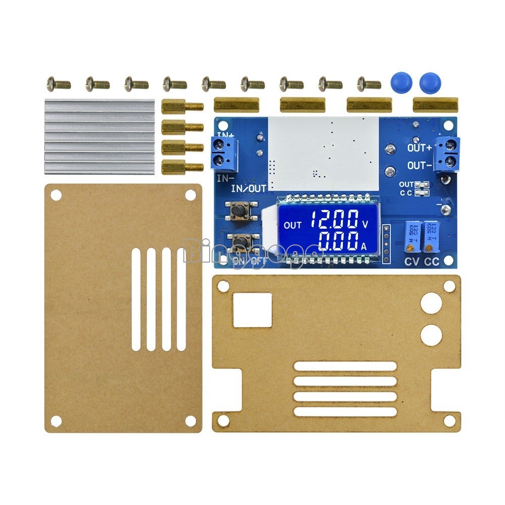 Adjustable 12A Step Down Constant Voltage Current LCD Display Buck Module