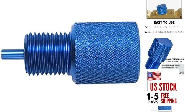 Brake Proportioning Valve Bleeder Tool, Valve Bleeding Tool Compatible Blue