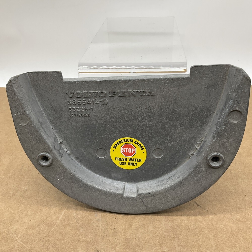 Volvo Penta OEM Magnesium Anode, 3855412