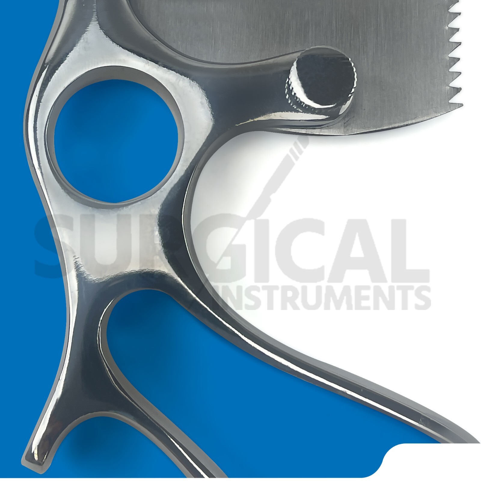 Satterlee Bone Saw 12" & 9" Blade Orthopedic Surgical Veterinary Inst German Gr